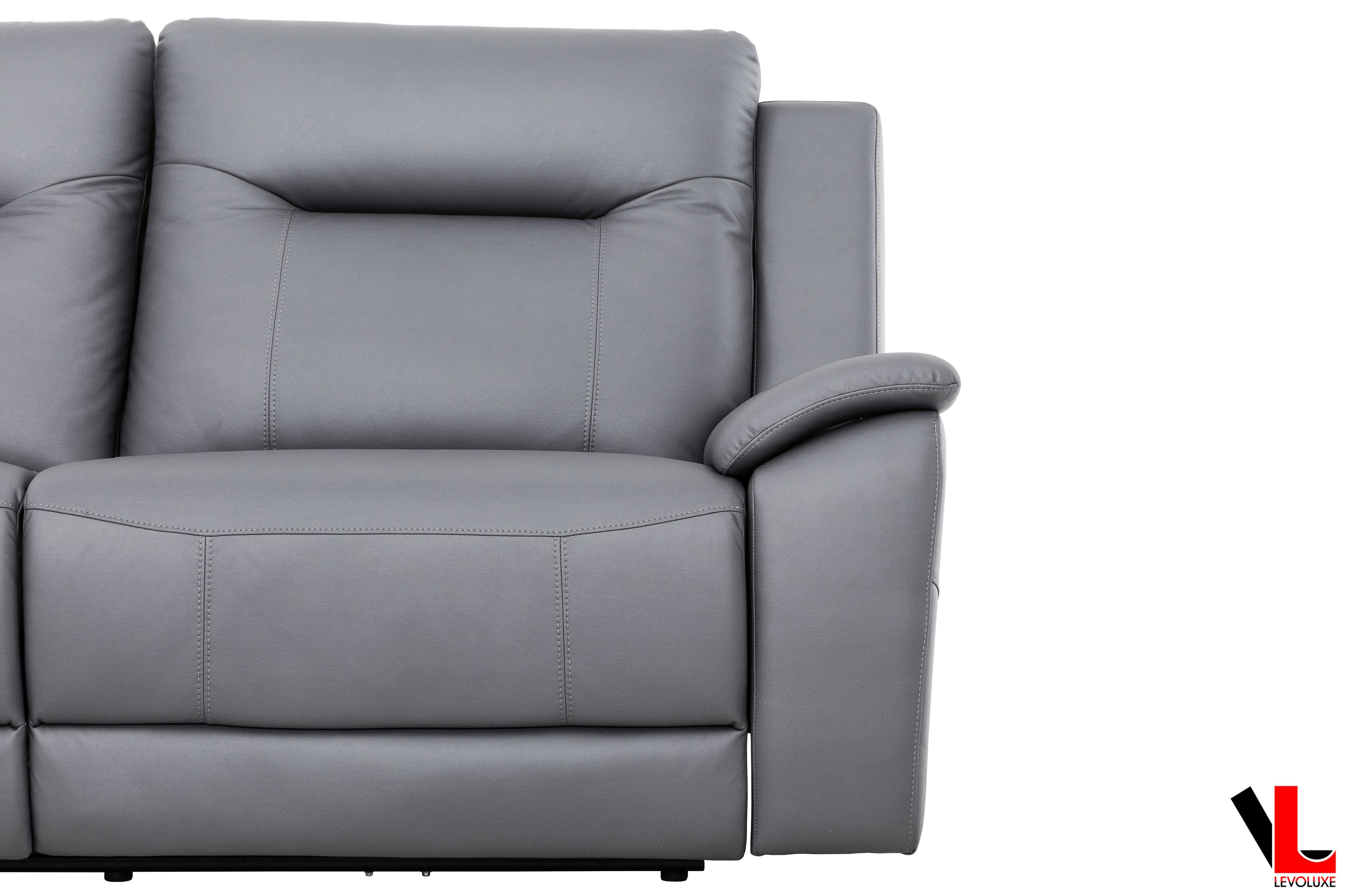 Avante 3 Piece Power Reclining Sofa, Loveseat and Chair in Jaxxon Steel