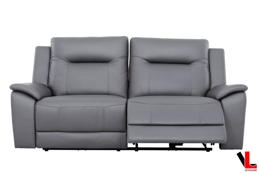 Avante 3 Piece Power Reclining Sofa, Loveseat and Chair in Jaxxon Steel