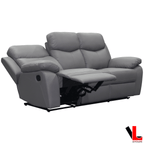 Levoluxe Sofa Set Aveon 2 Piece Pillow Top Arm Reclining Sofa and Loveseat Set in Leather Match - Available in 3 Colours