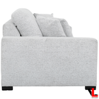 Levoluxe Sofa Set Galveston 2 Piece Power Sliding Sofa and Chair Set in Chelsea Arctic