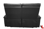 Sereno 3 Piece Reclining Sofa, Loveseat and Rocker Chair in Jaxxon Smoke