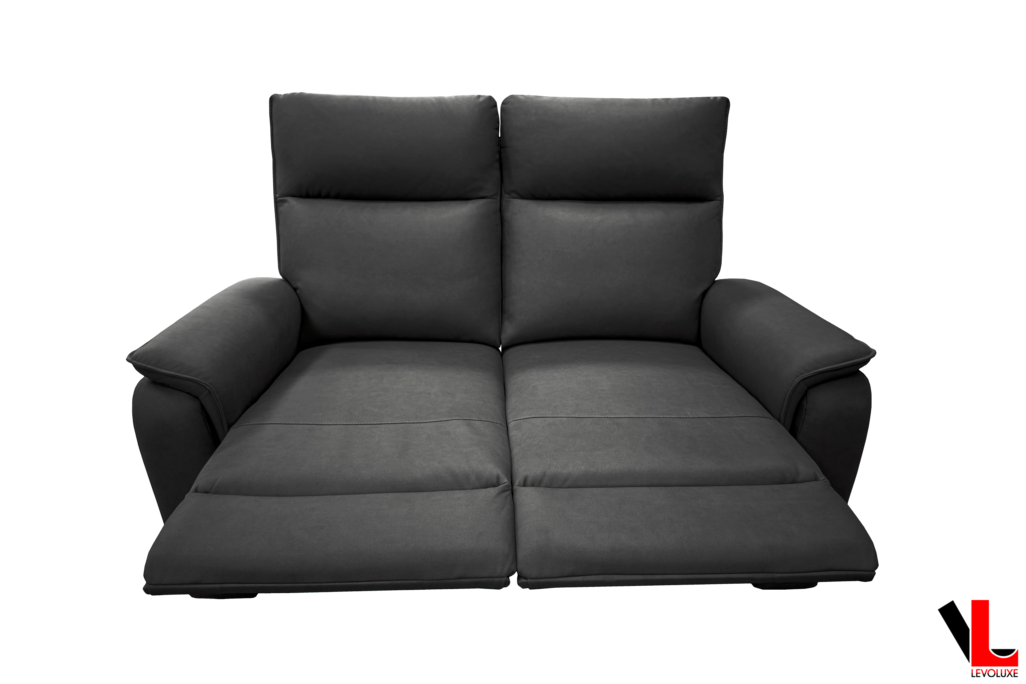 Sereno 3 Piece Reclining Sofa, Loveseat and Rocker Chair in Jaxxon Smoke