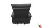 Sereno 3 Piece Reclining Sofa, Loveseat and Rocker Chair in Jaxxon Smoke