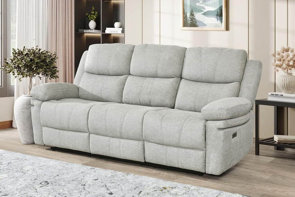 Thea 3 Piece Power Reclining Sofa, Loveseat and Chair Set - Available in 2 Colours
