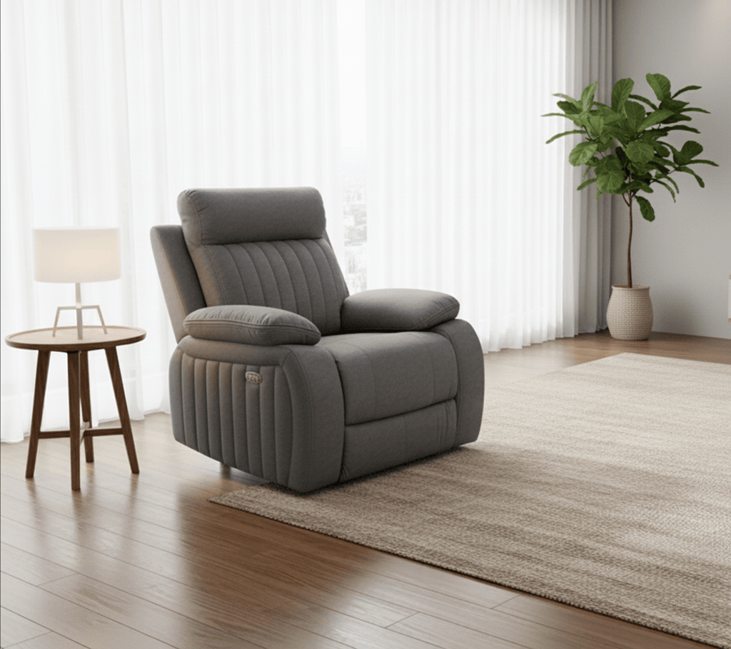 Elyse 3 Piece Reclining Sofa, Loveseat and Chair Set - Available in 2 Colours