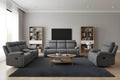 Elyse 3 Piece Reclining Sofa, Loveseat and Chair Set - Available in 2 Colours