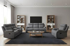 Elyse 3 Piece Reclining Sofa, Loveseat and Chair Set - Available in 2 Colours