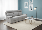 Elyse 3 Piece Reclining Sofa, Loveseat and Chair Set - Available in 2 Colours