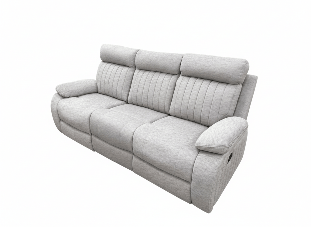 Elyse 3 Piece Reclining Sofa, Loveseat and Chair Set - Available in 2 Colours