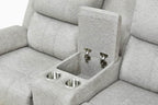 Thea 59" Power Reclining 2 Seater Loveseat with Storage Console - Available in 2 Colours