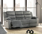 Romilly 3 Piece Corduroy Reclining Sofa, Loveseat and Chair Set - Available in 2 Colours