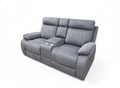 Elyse 71.3" Reclining 2 Seater Loveseat with Storage Console - Available in 2 Colours