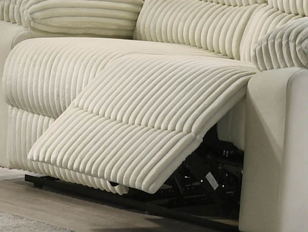 Romilly 60" Corduroy Recliner 2 Seater Loveseat - Available in 2 Colours