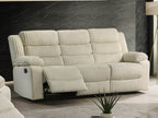 Romilly 82" Corduroy Reclining 3 Seater Sofa - Available in 2 Colours