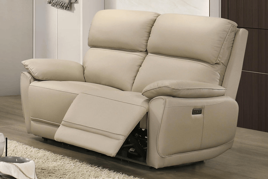 Pending - IFDC Cream Beige Beckett Recliner Loveseat - Available in 3 Colours
