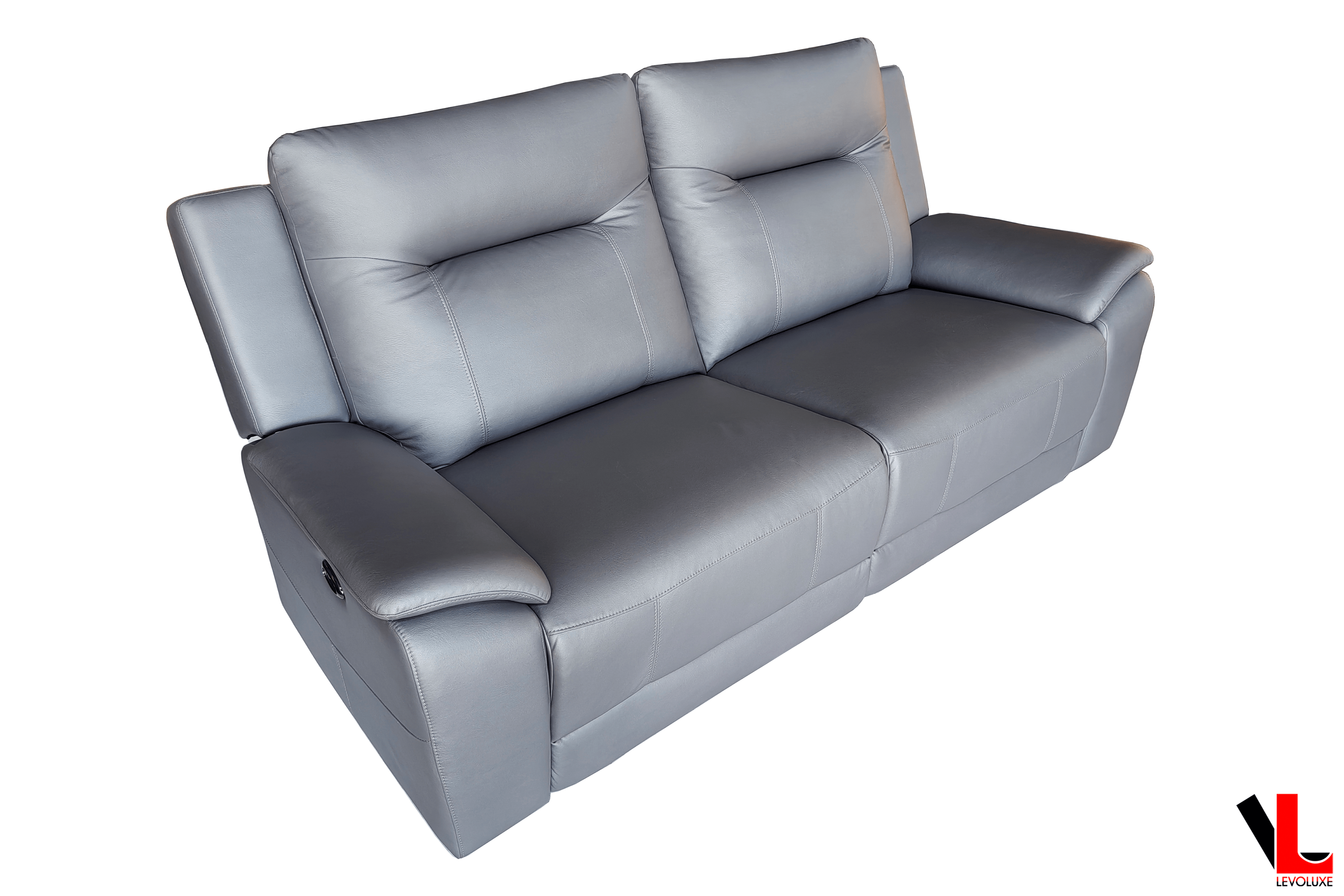 Avante 81" Jaxxon Steel Power Reclining 2 Seater Sofa