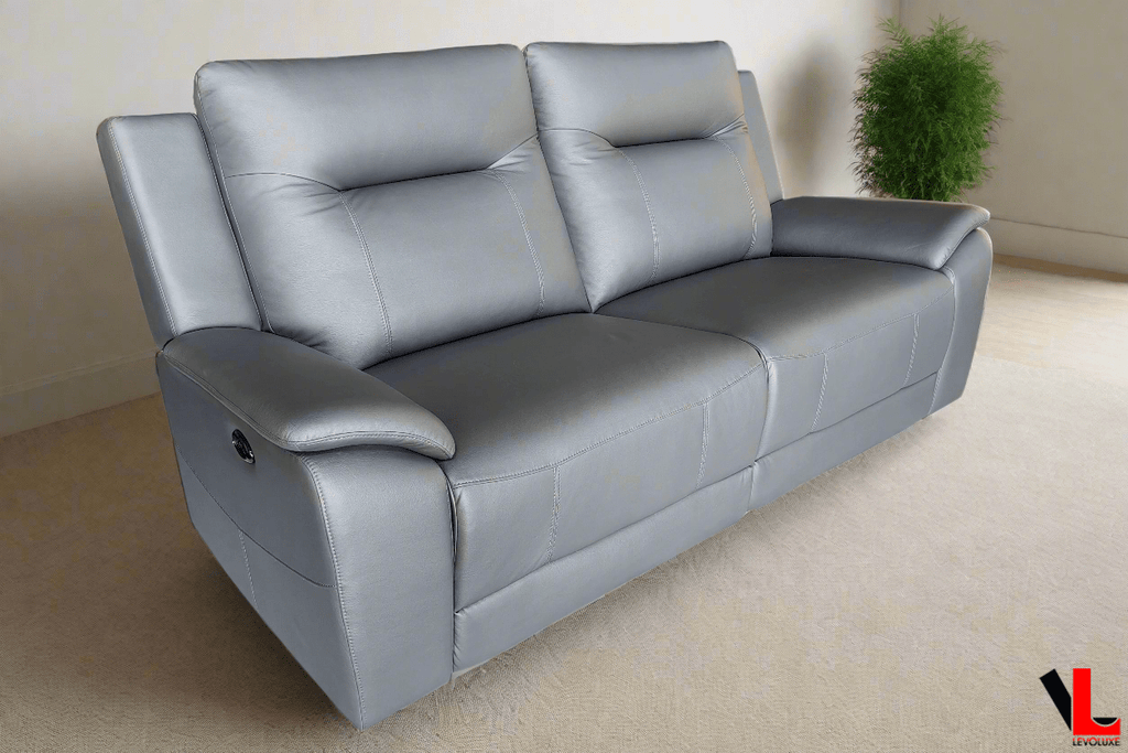Avante 81" Jaxxon Steel Power Reclining 2 Seater Sofa