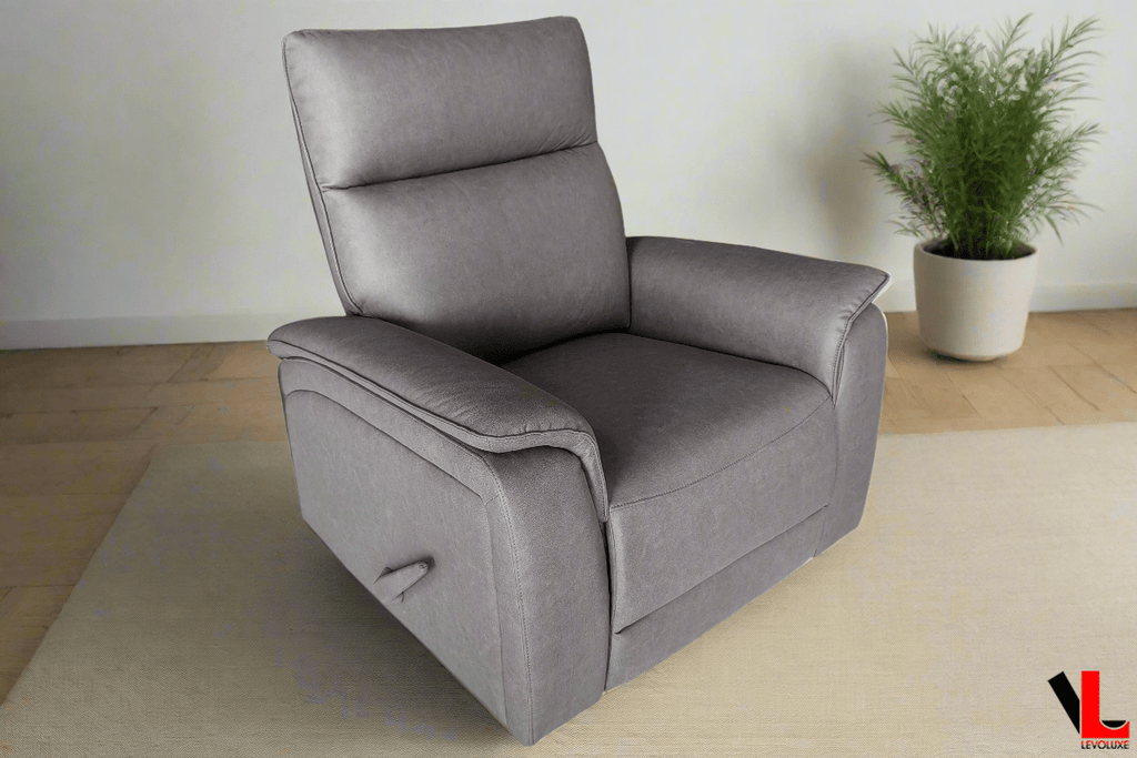 Sereno 36" Rocker Reclining Chair in Jaxxon Smoke
