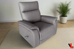 Sereno 36" Rocker Reclining Chair in Jaxxon Smoke