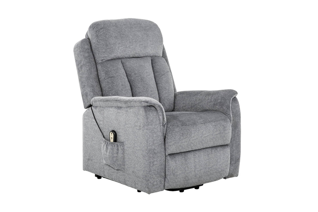 Amelia Power Lift Reclining Chair in Grey