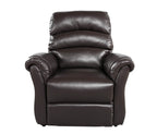 Fitzgerald Bonded Leather Power Lift Reclining Chair - Available in 2 Colours