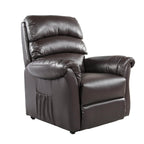 Fitzgerald Bonded Leather Power Lift Reclining Chair - Available in 2 Colours