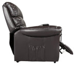 Fitzgerald Bonded Leather Power Lift Reclining Chair - Available in 2 Colours