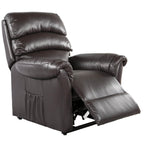 Fitzgerald Bonded Leather Power Lift Reclining Chair - Available in 2 Colours