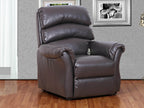 Fitzgerald Bonded Leather Power Lift Reclining Chair - Available in 2 Colours