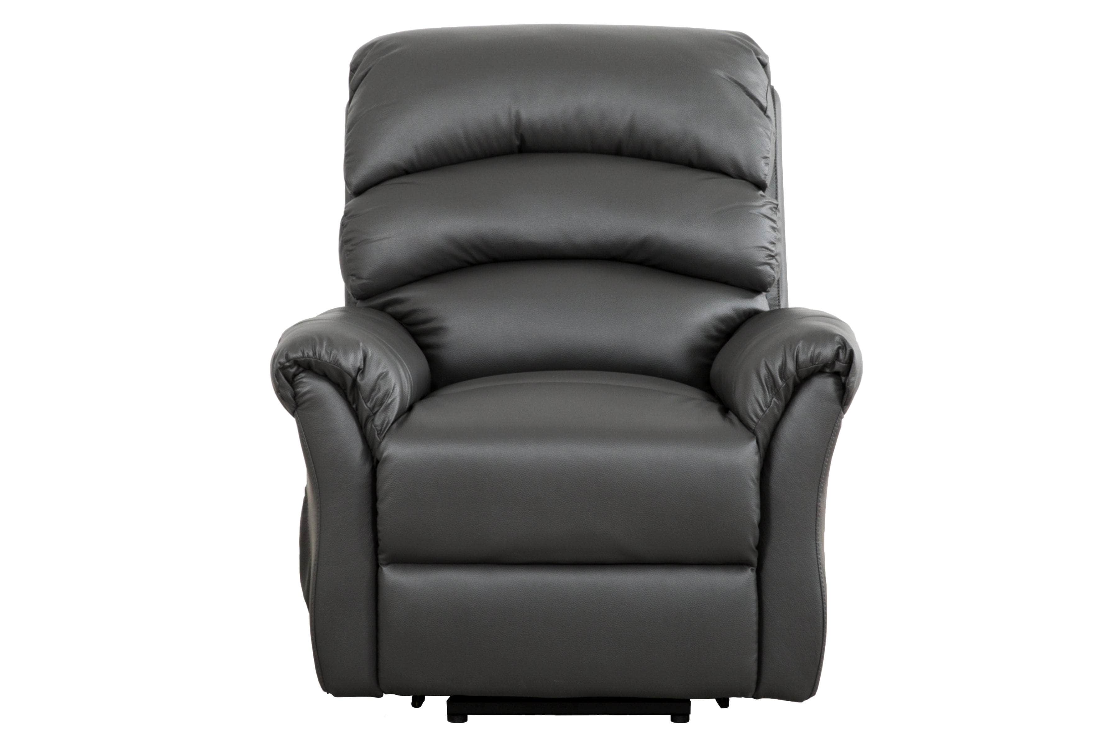 Fitzgerald Bonded Leather Power Lift Reclining Chair - Available in 2 Colours