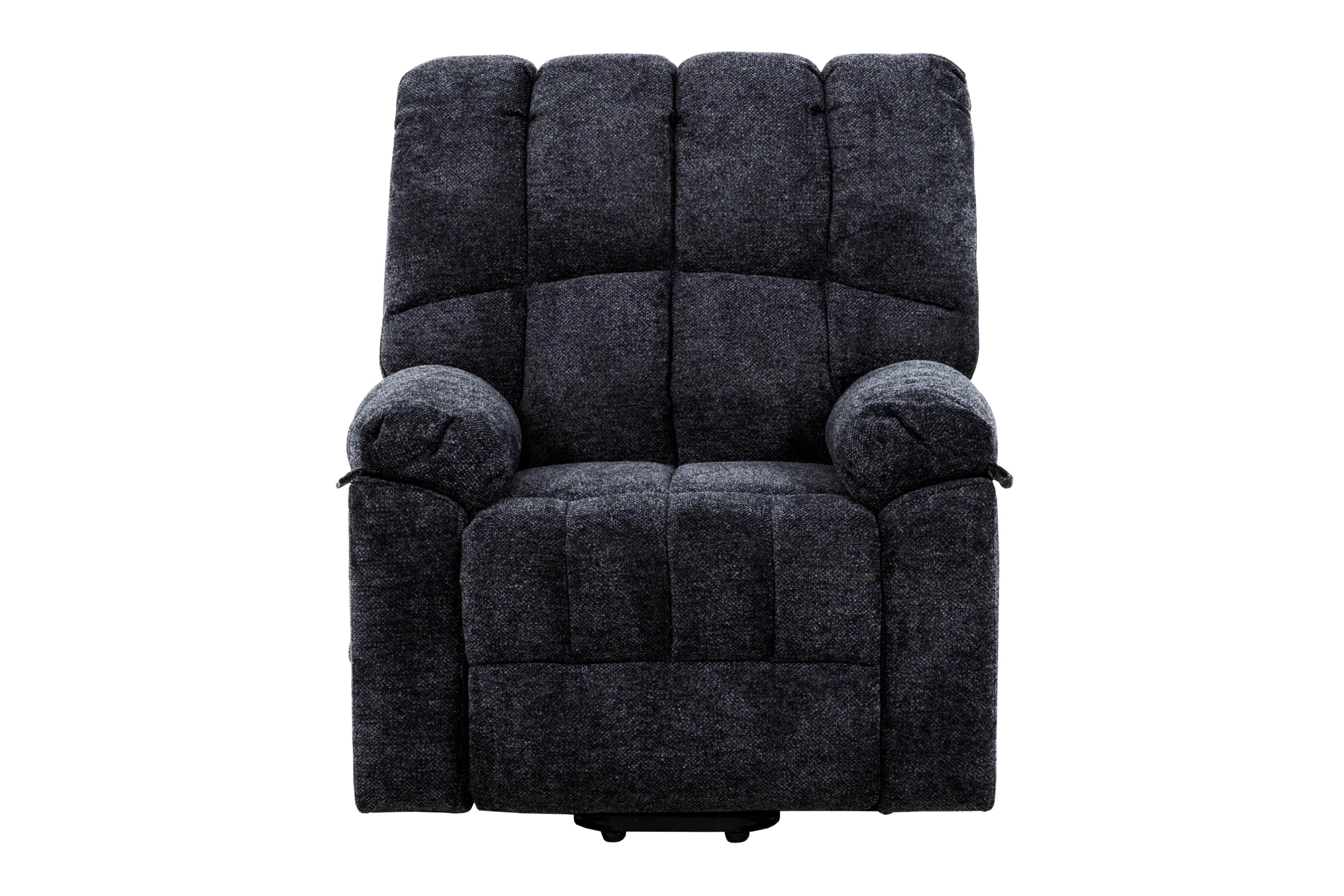 Arnold Power Lift Reclining Chair in Dark Grey