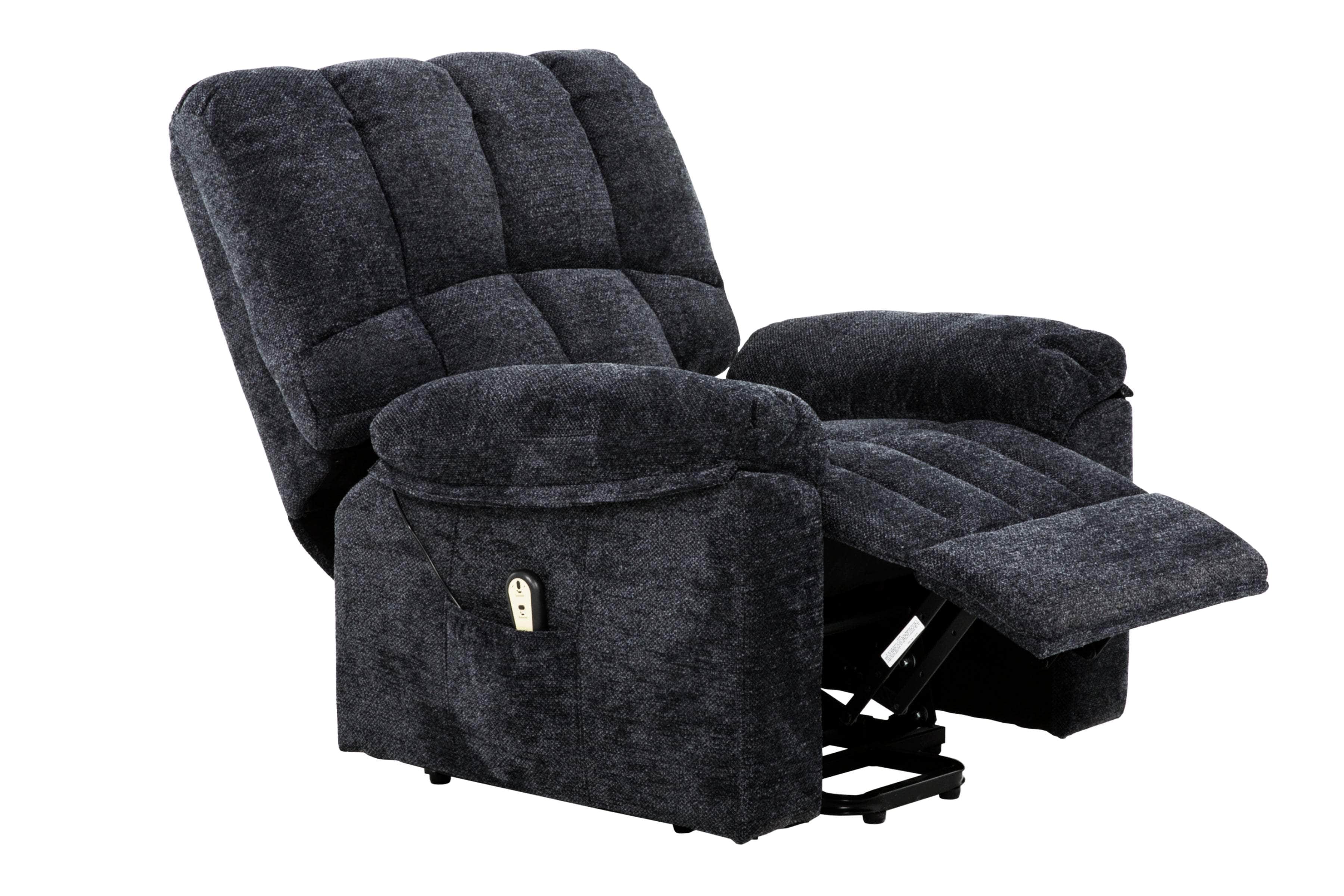 Arnold Power Lift Reclining Chair in Dark Grey