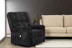 Arnold Power Lift Reclining Chair in Dark Grey