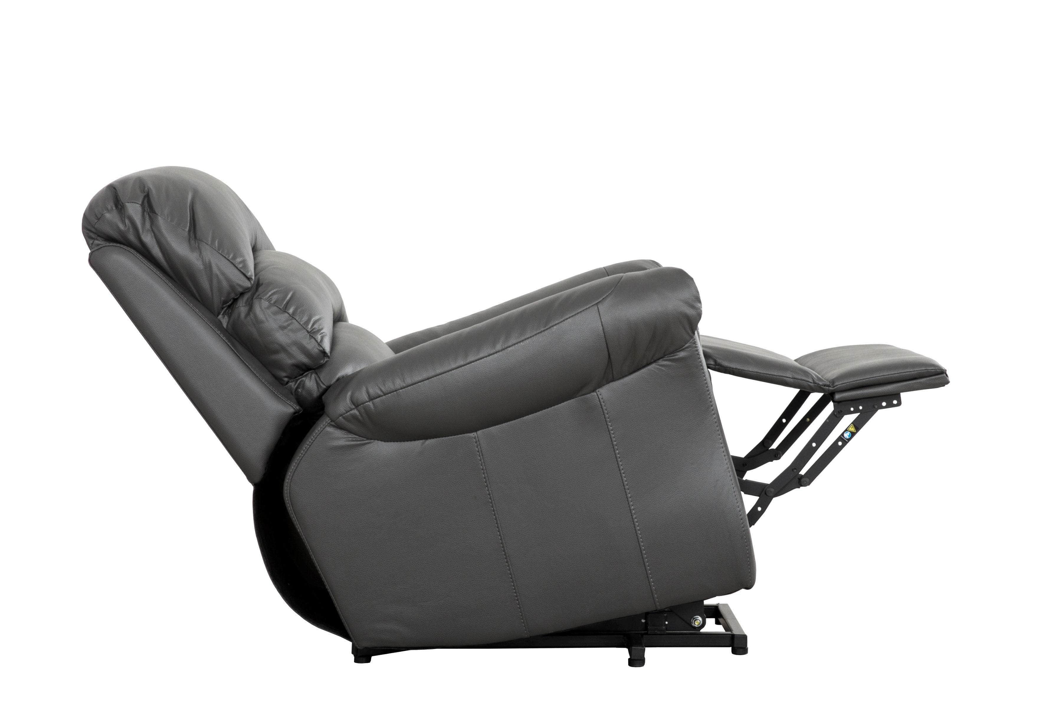 Fitzgerald Bonded Leather Power Lift Reclining Chair - Available in 2 Colours