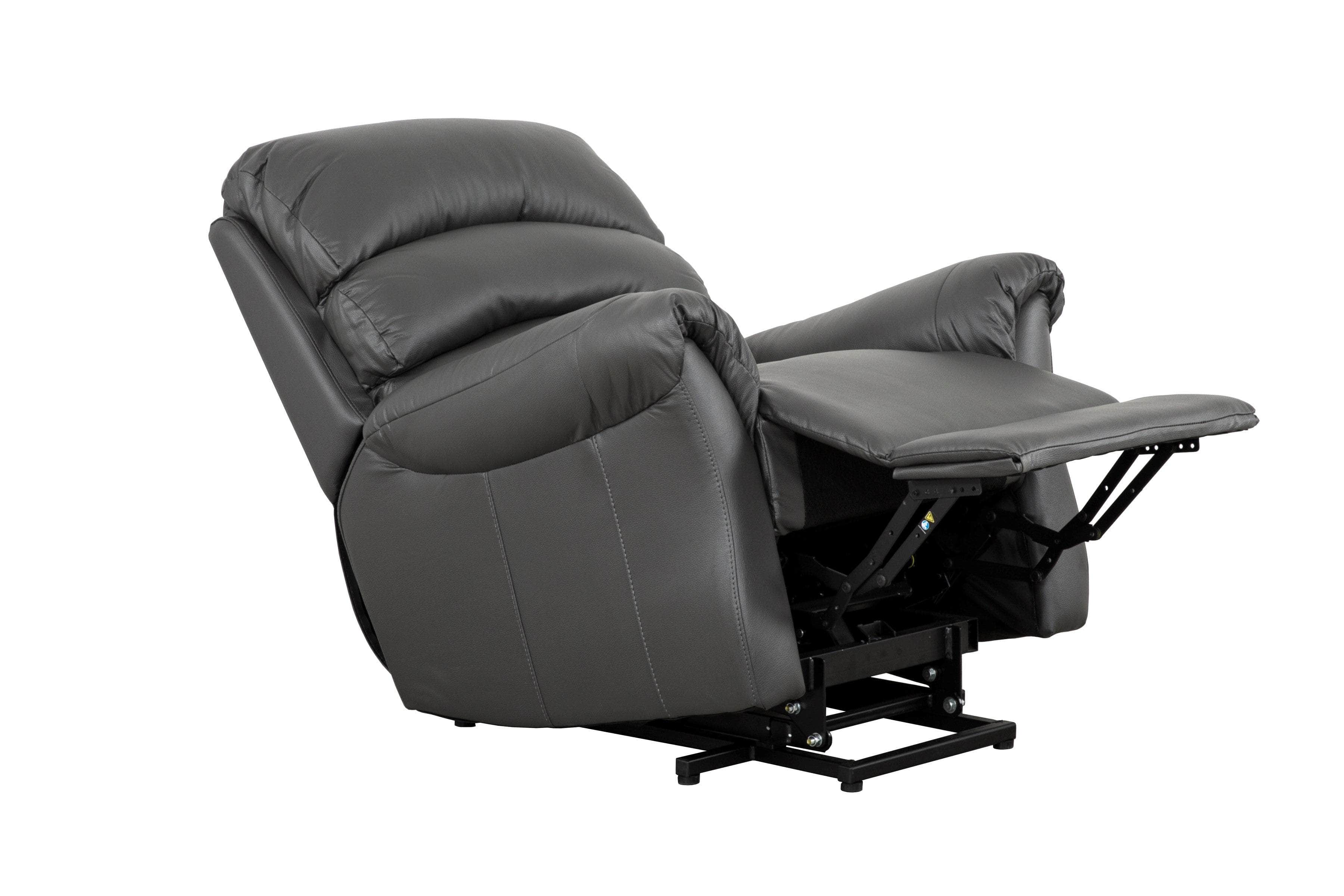 Fitzgerald Bonded Leather Power Lift Reclining Chair - Available in 2 Colours