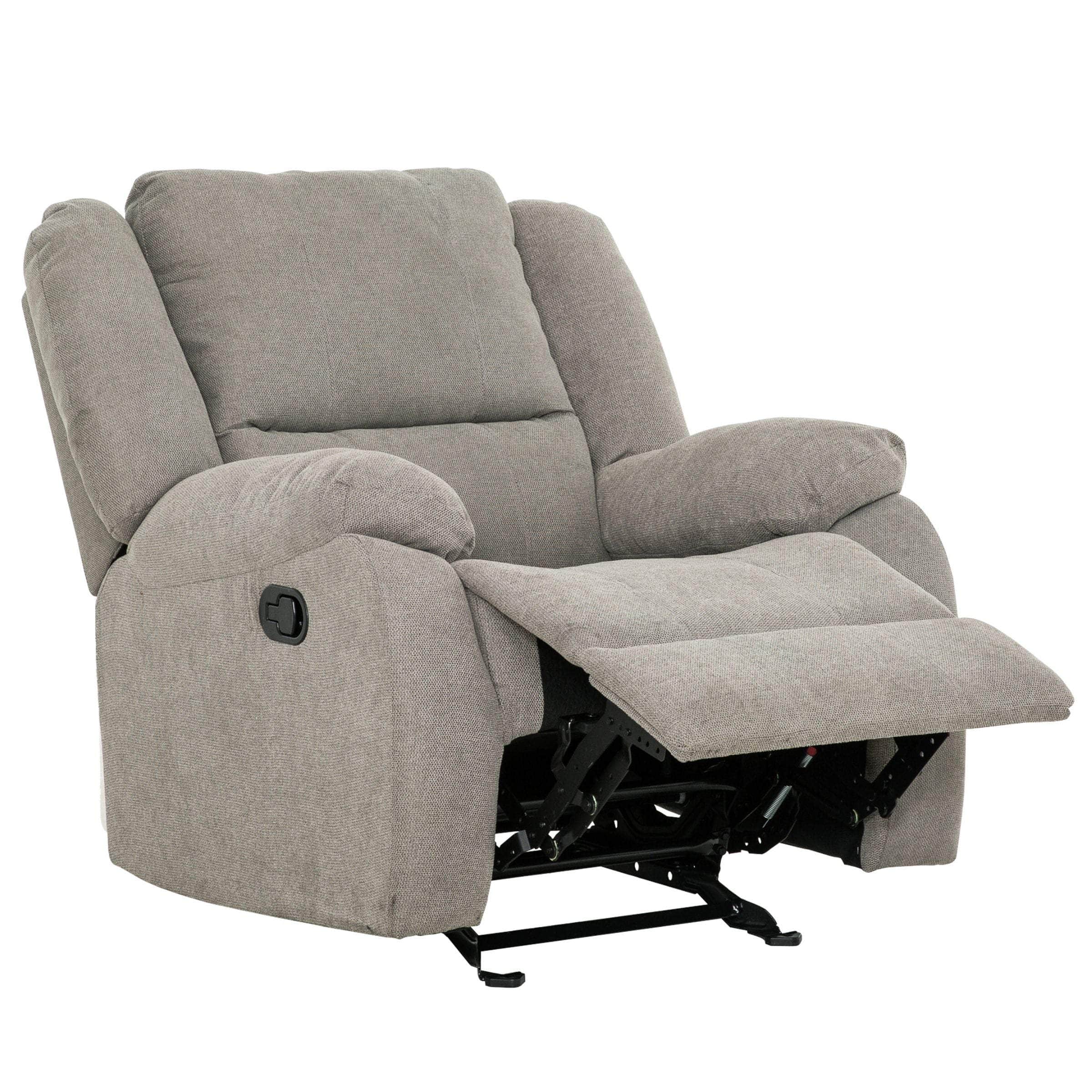 Amos Rocker Reclining Chair in Allure Ash