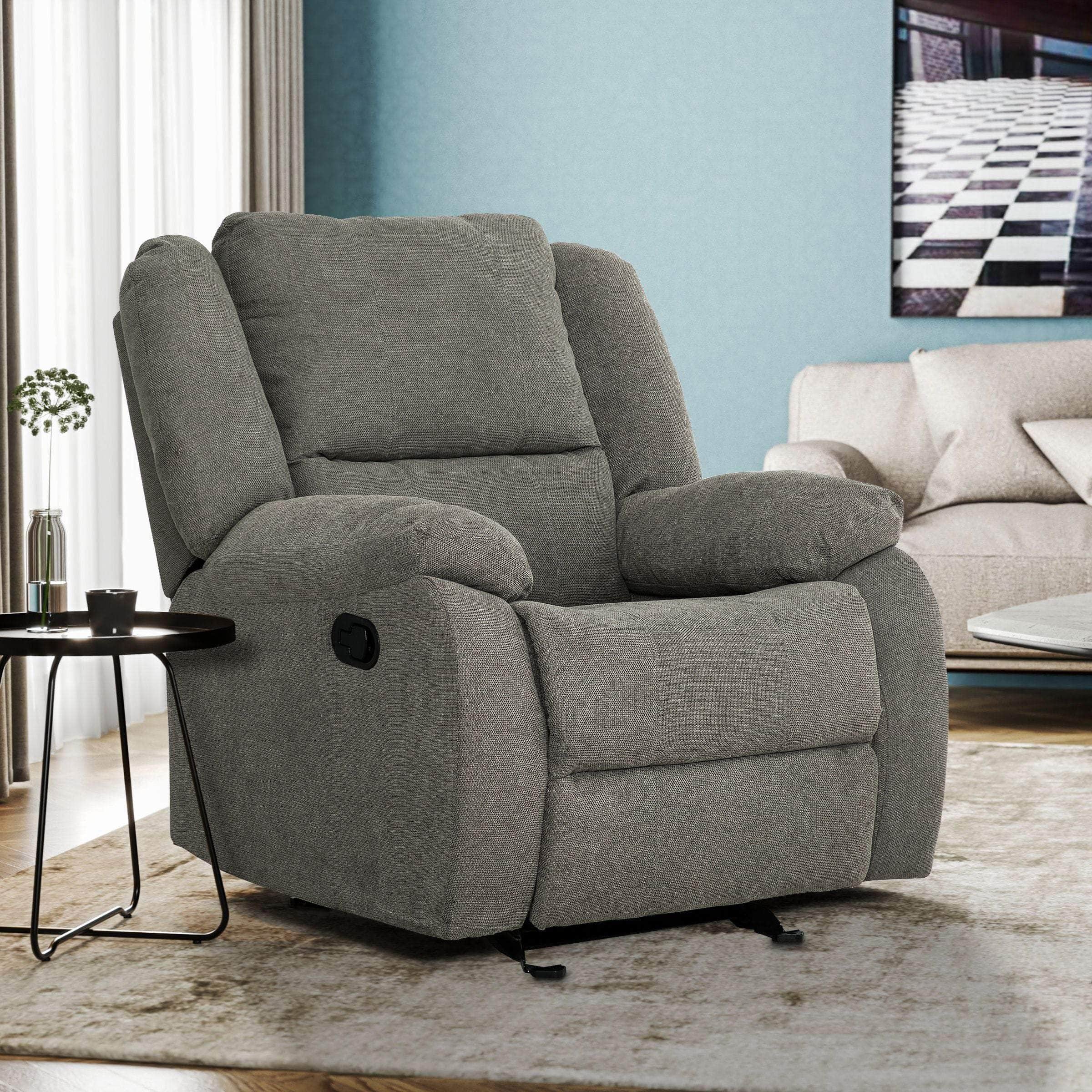 Amos Rocker Reclining Chair in Allure Ash