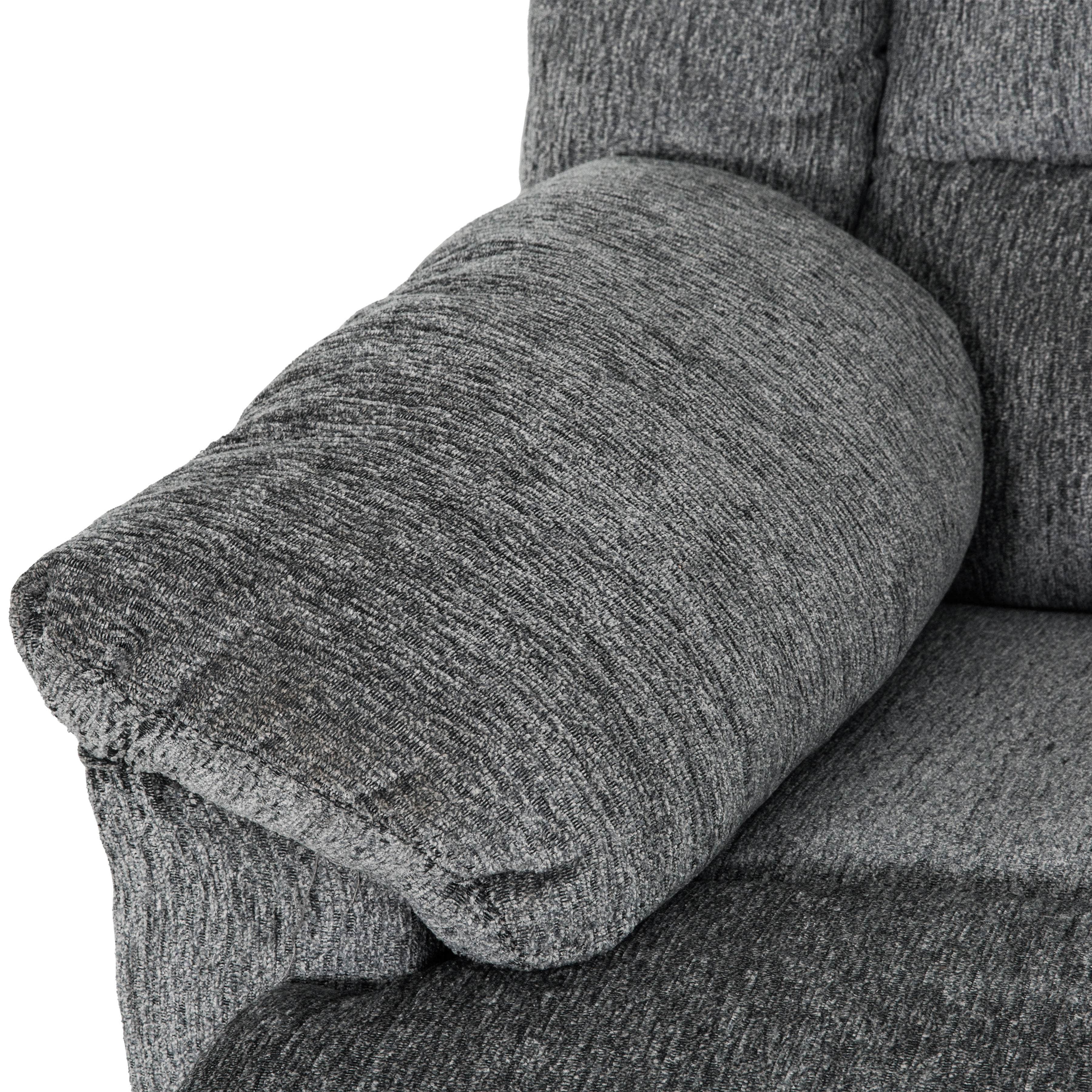 Connor Rocker Power Reclining Chair in Nova Grey