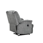 Connor Rocker Power Reclining Chair in Nova Grey
