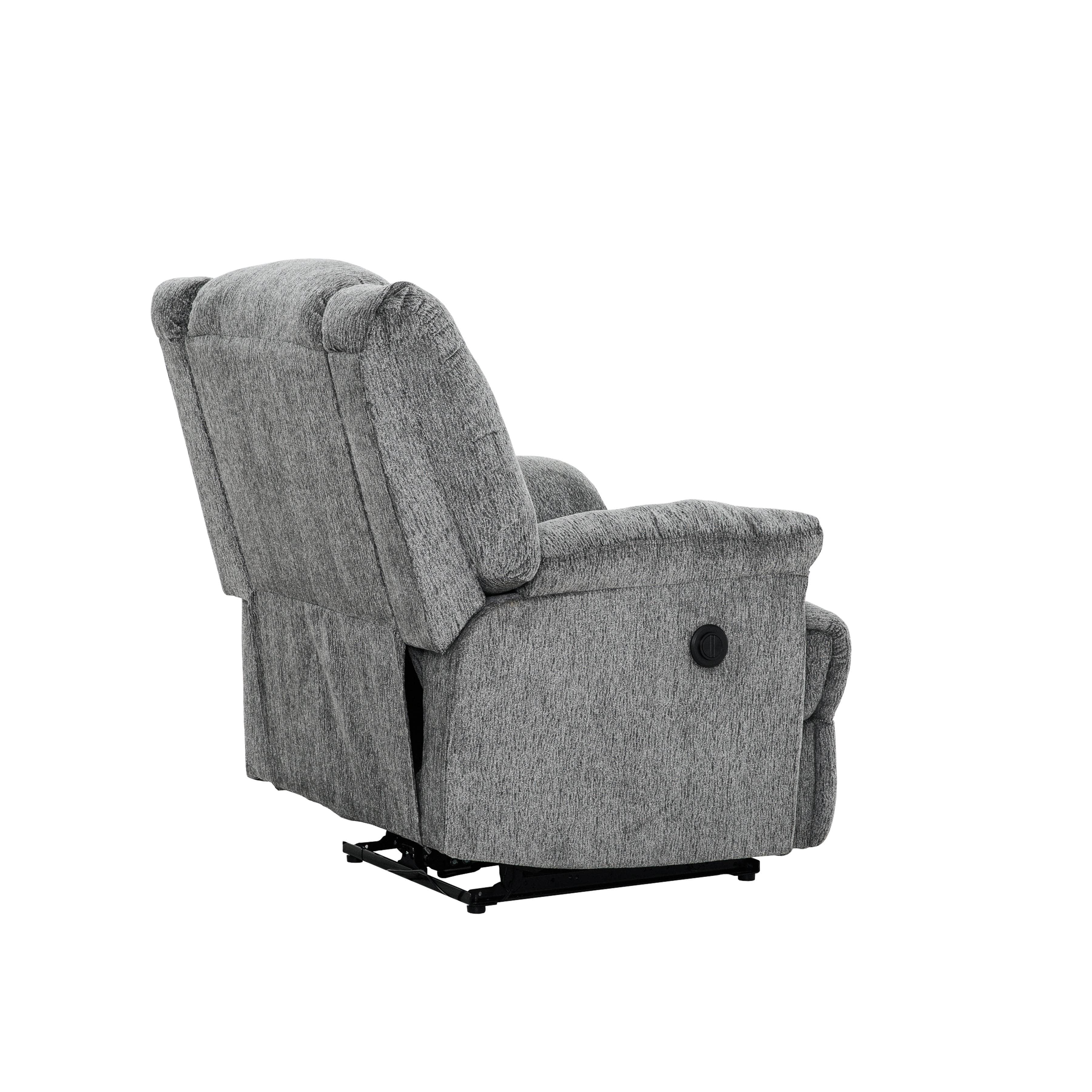 Connor Rocker Power Reclining Chair in Nova Grey