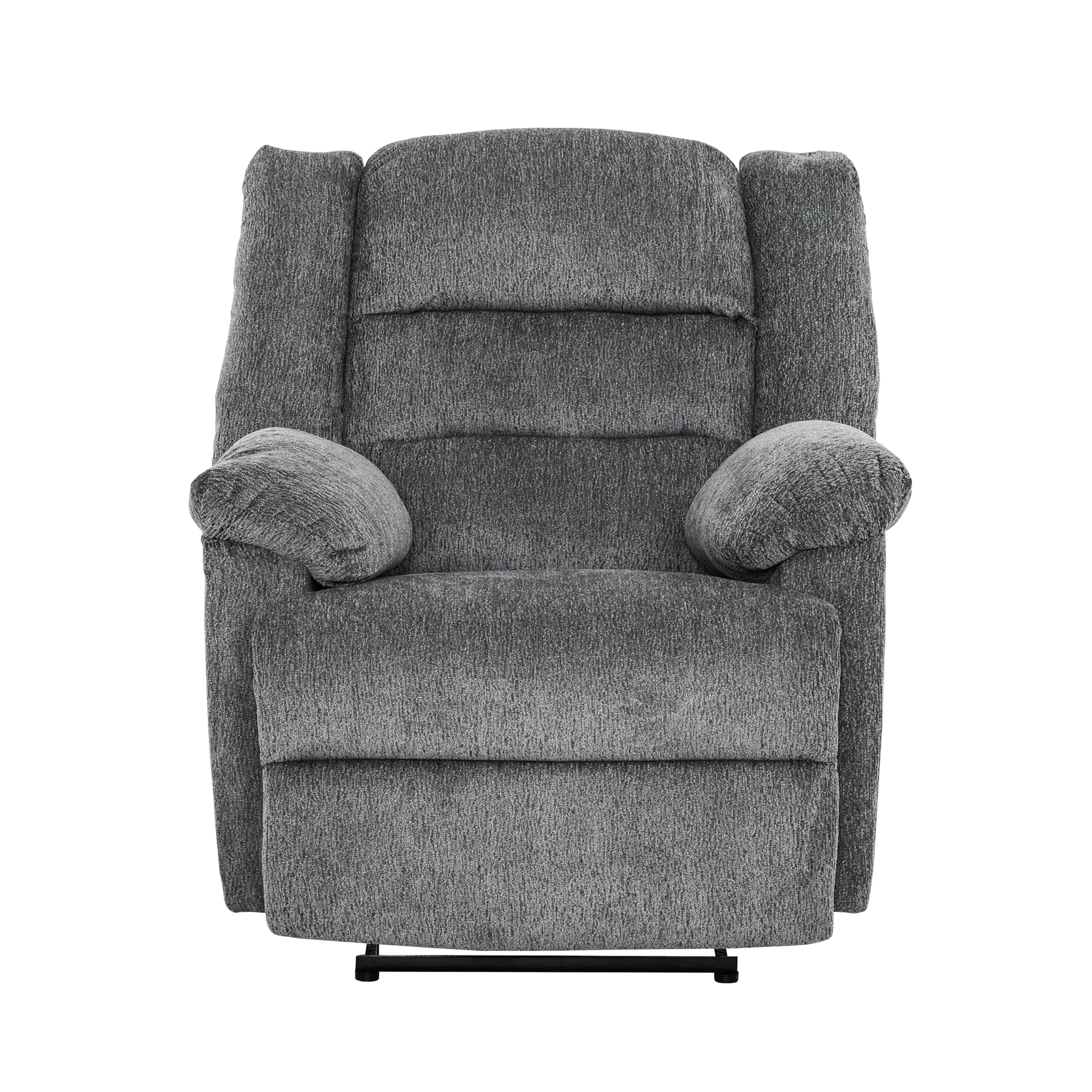 Connor Rocker Power Reclining Chair in Nova Grey