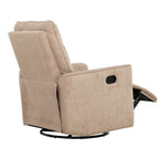 Denver Glider Reclining Chair in Linen Beige