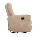 Denver Glider Reclining Chair in Linen Beige