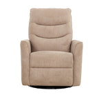 Denver Glider Reclining Chair in Linen Beige