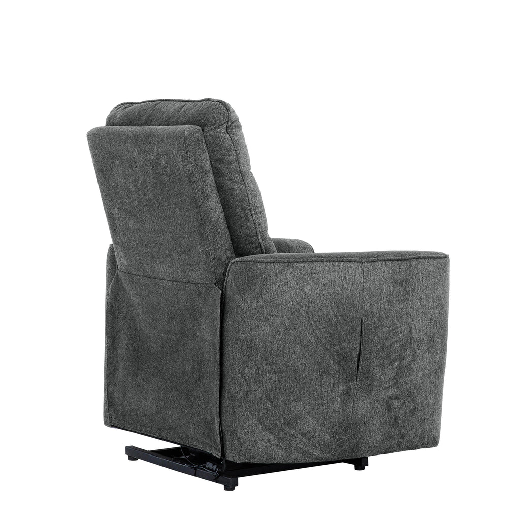 Denver Power Reclining Lift Chair in Linen Dark Grey