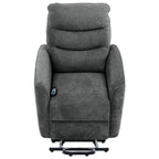 Denver Power Reclining Lift Chair in Linen Dark Grey