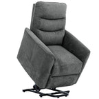 Denver Power Reclining Lift Chair in Linen Dark Grey