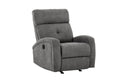 Josephine Rocker Reclining Chair in Grey