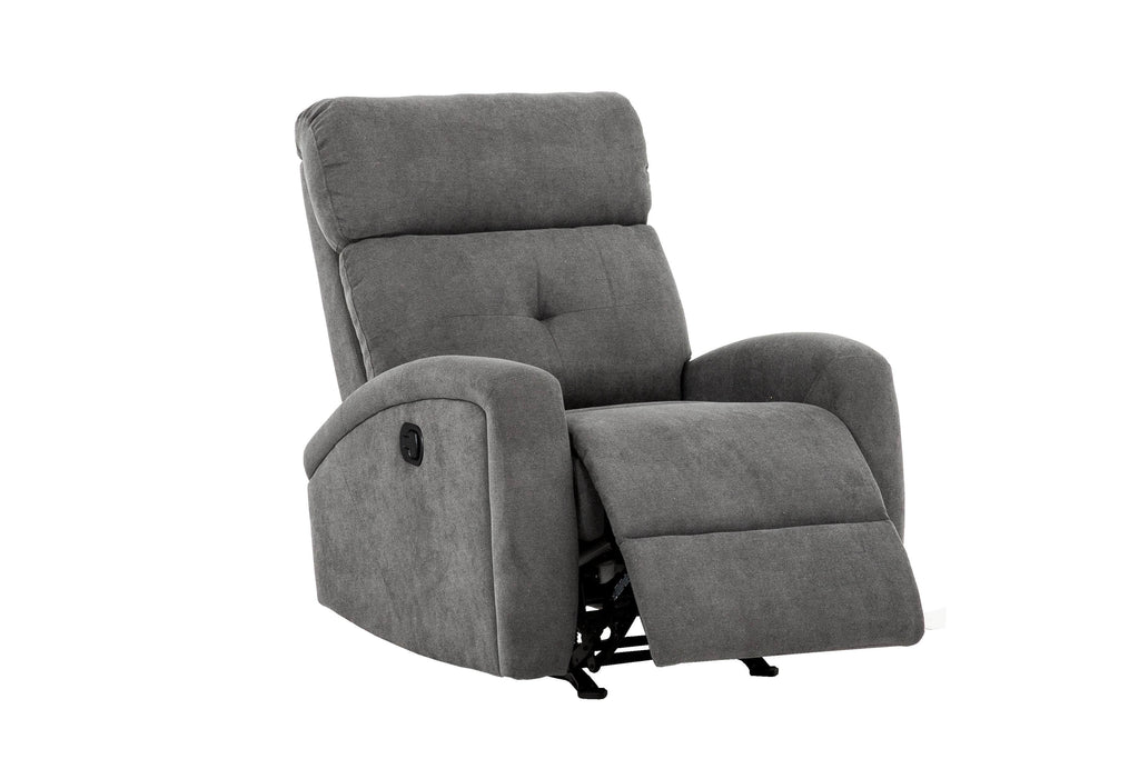 Josephine Rocker Reclining Chair in Grey