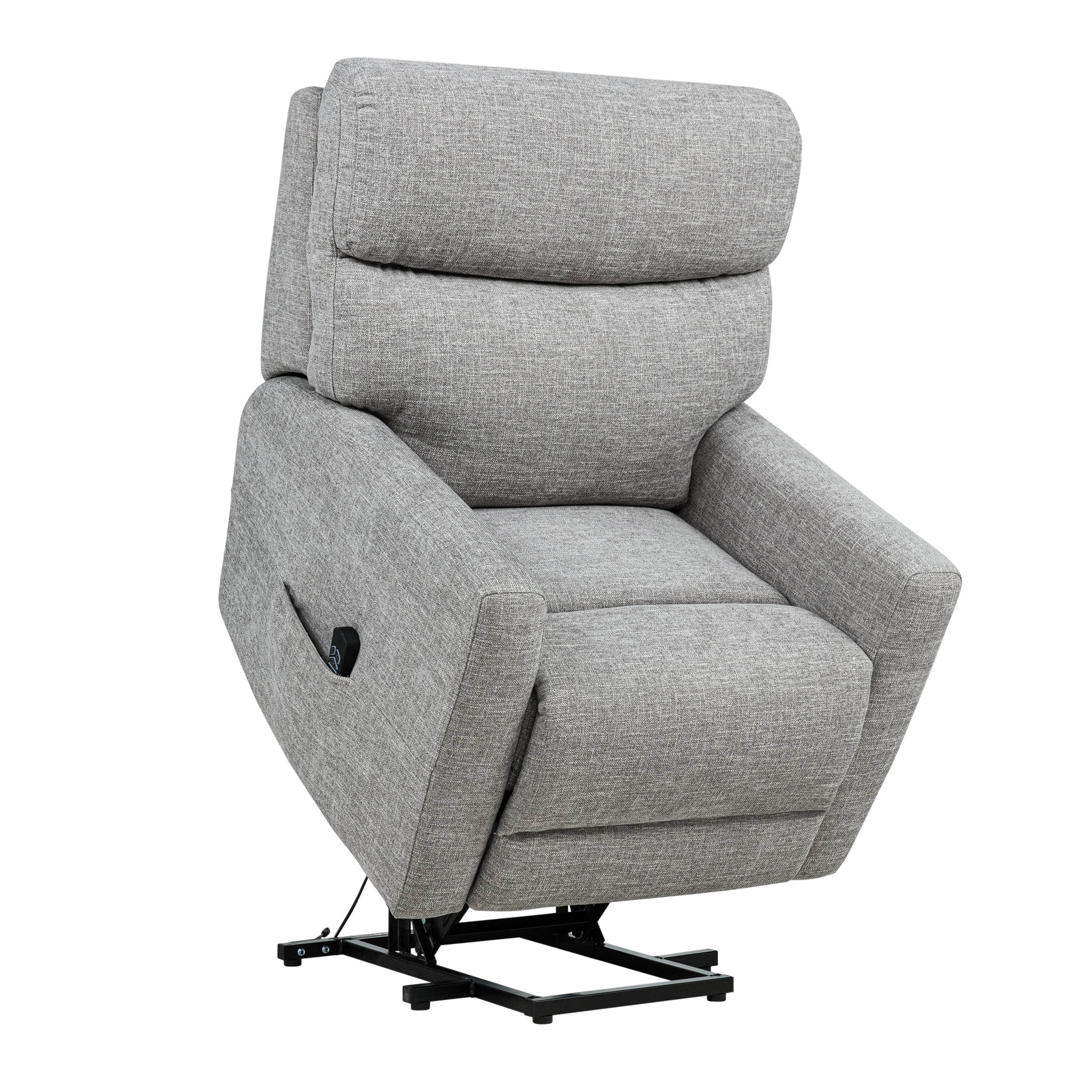 Stearns & Foster® Morrow Power Reclining Lift Chair in Nela Grey